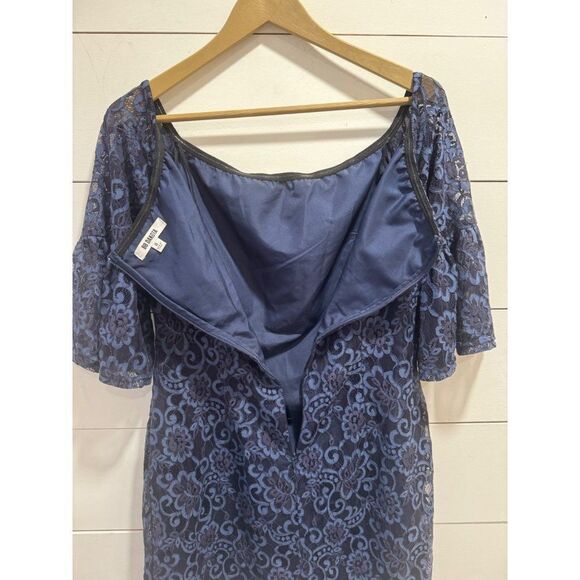 BB Dakota Danlyn Off The Shoulder Lace Dress Size 8 - Picture 6 of 9